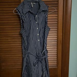Button up dress